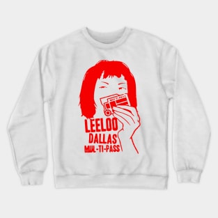 Leeloo Dallas The Fifth Element Crewneck Sweatshirt